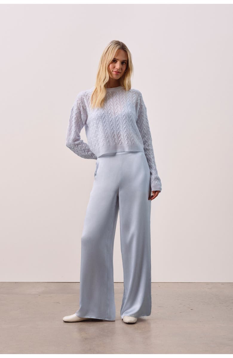 NAKED CASHMERE ROBYN SILK PANT, Main, color, Cloud