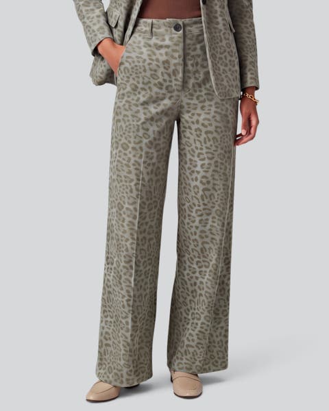 Velvet High Rise Wide Leg Pant