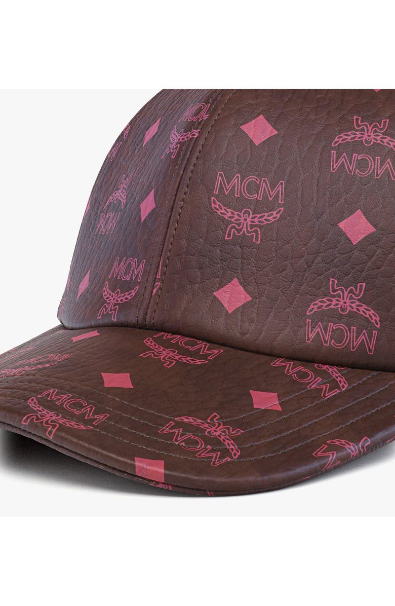 MCM Classic Cap in Visetos, Alternate, color, Cinnamon