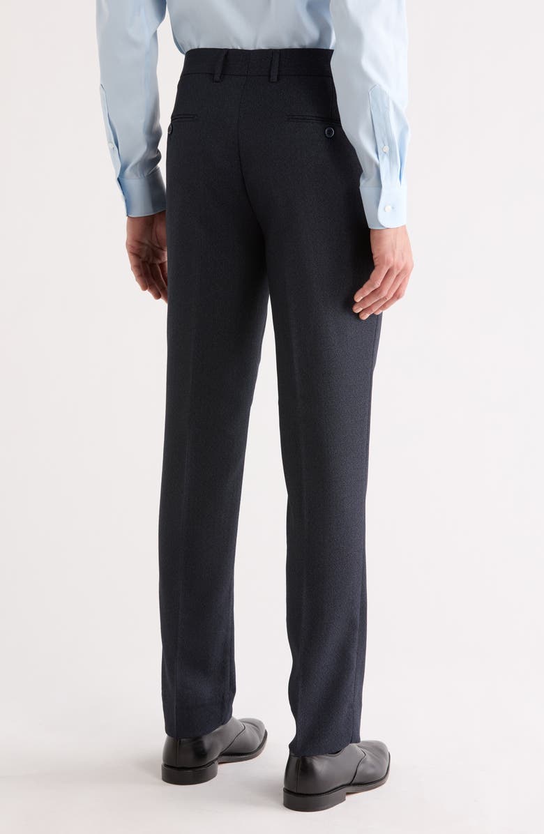 Tahari Slim Fit Dress Pants, Alternate, color, Black