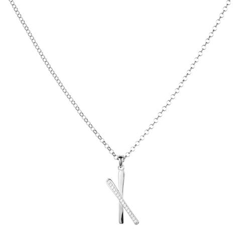 Snow Kiss Pendant Necklace