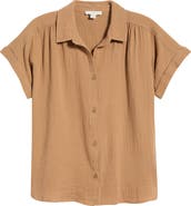 beachlunchlounge Devin Gauze Shirt