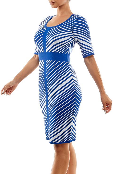 Stripe Sweater Dress