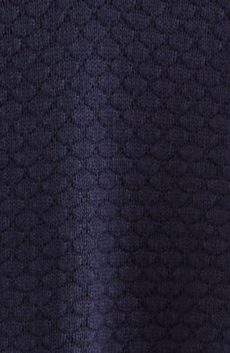 Nordstrom Honeycomb Knit Hoodie & Joggers Set, Alternate, color, Navy Peacoat