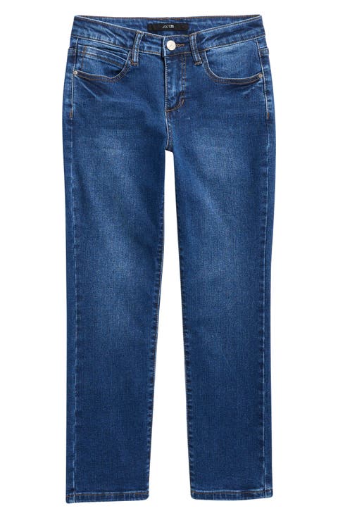 Kids' Rebel Relaxed Straight Leg Jeans (Big Kid)