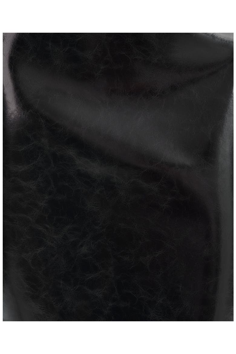 Georgia | Faux Leather Pencil Skirt, Alternate, color, Black