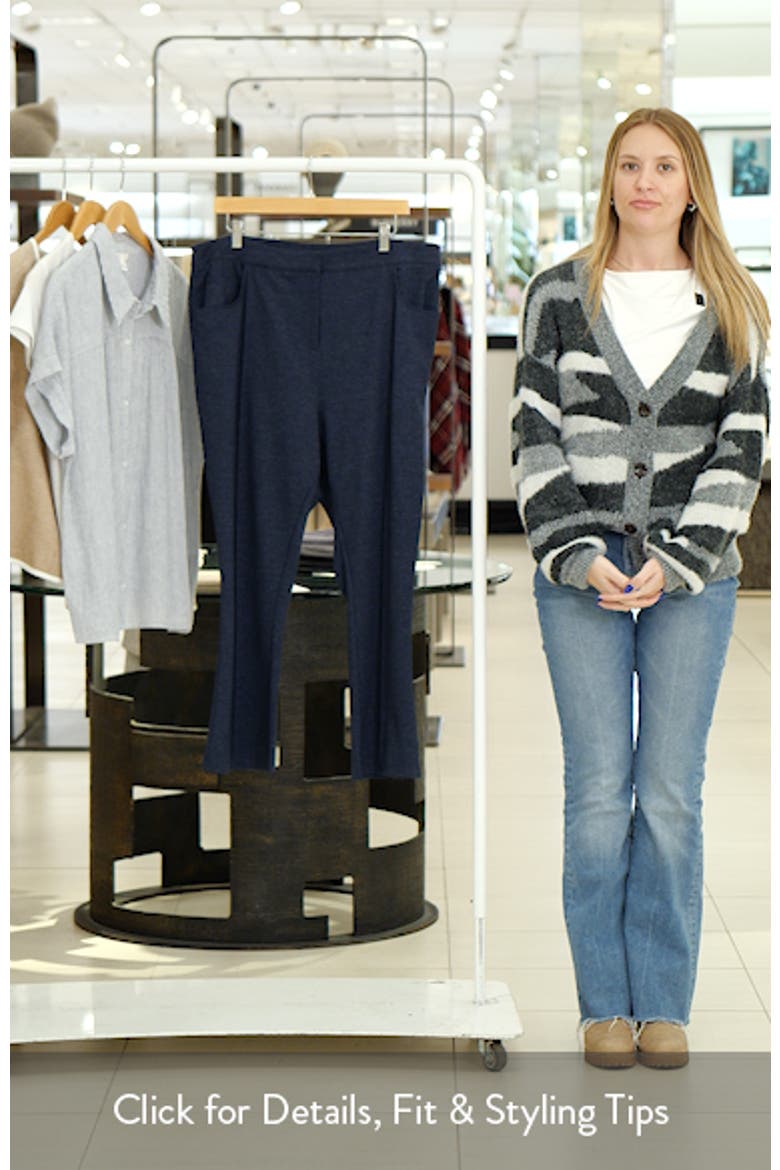 Pintuck Kick Flare Pants video