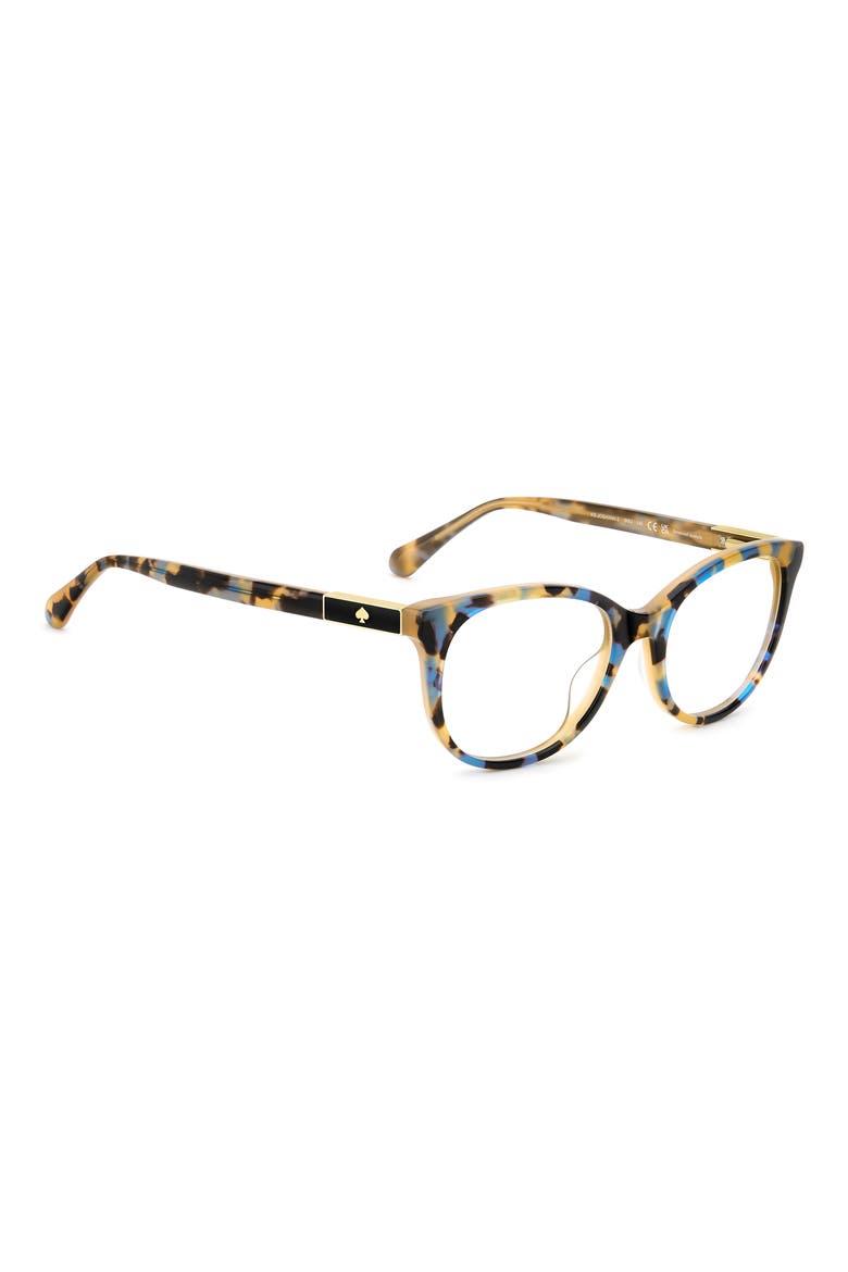 joshann 52mm oval optical glasses, Alternate, color, HAVANA MULTICOLOR
