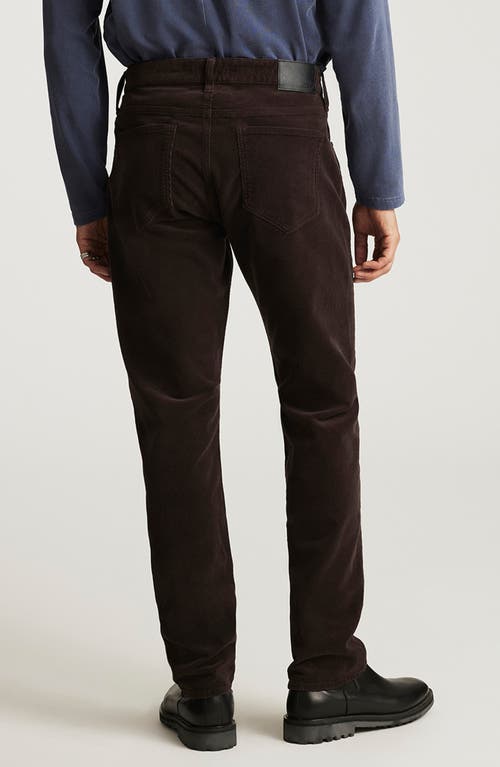 Mavi Jeans Marcus Slim Straight Leg Corduroy Pants In Black