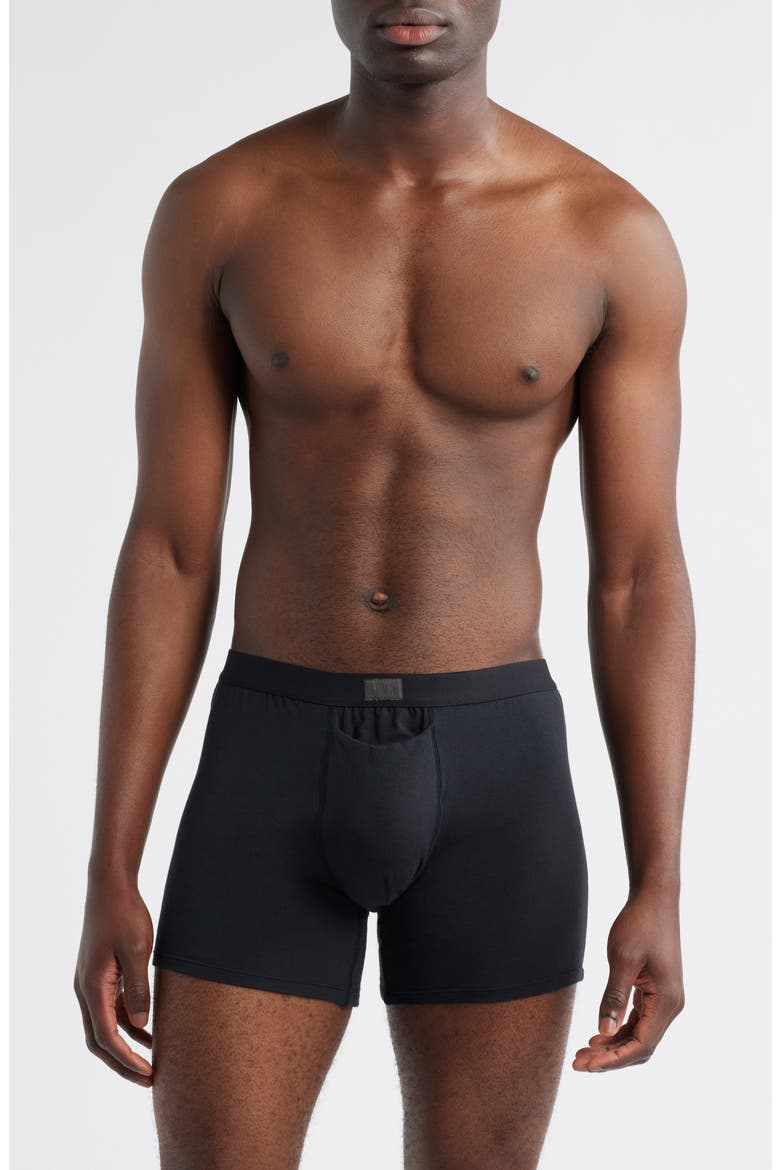 Stretch Modal Boxer Briefs, Main, color, IMMERSED BLACK