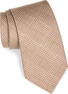 Ralph Lauren Purple Label Glen Plaid Cashmere & Silk Tie