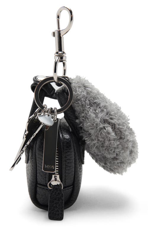 Mango Multicharm Bear Key Ring In Black