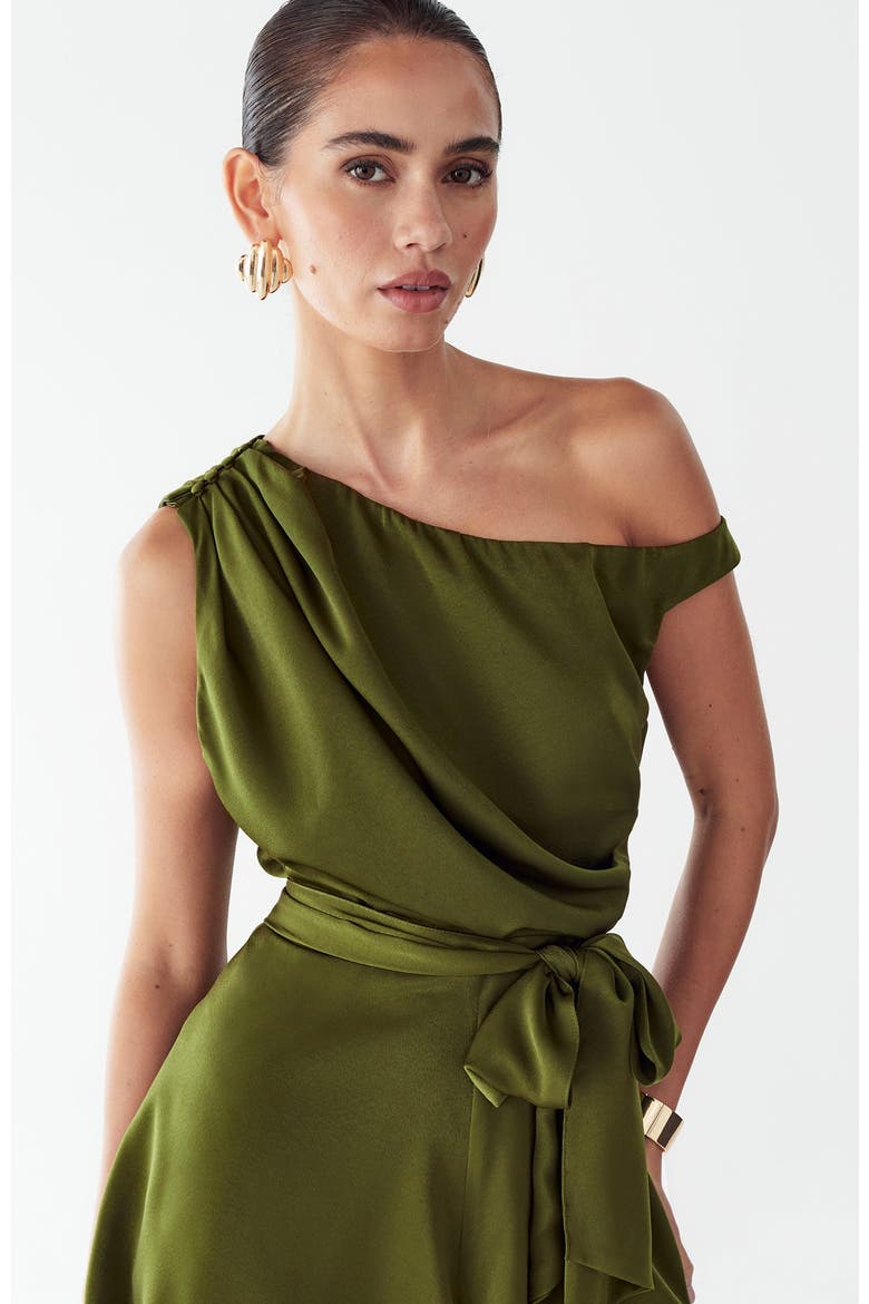 Sky Romper, Alternate, color, Olive
