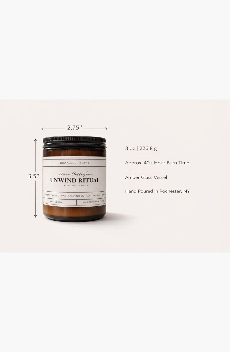 BROOKLYN NEUTRAL Unwind Ritual Scented Blend, Alternate, color, NO COLOR