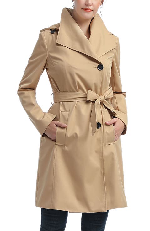 Elsa  Hooded Trench Coat