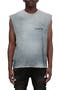 Texture Jersey Sleeveless T-Shirt