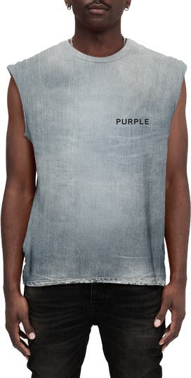Texture Jersey Sleeveless T-Shirt