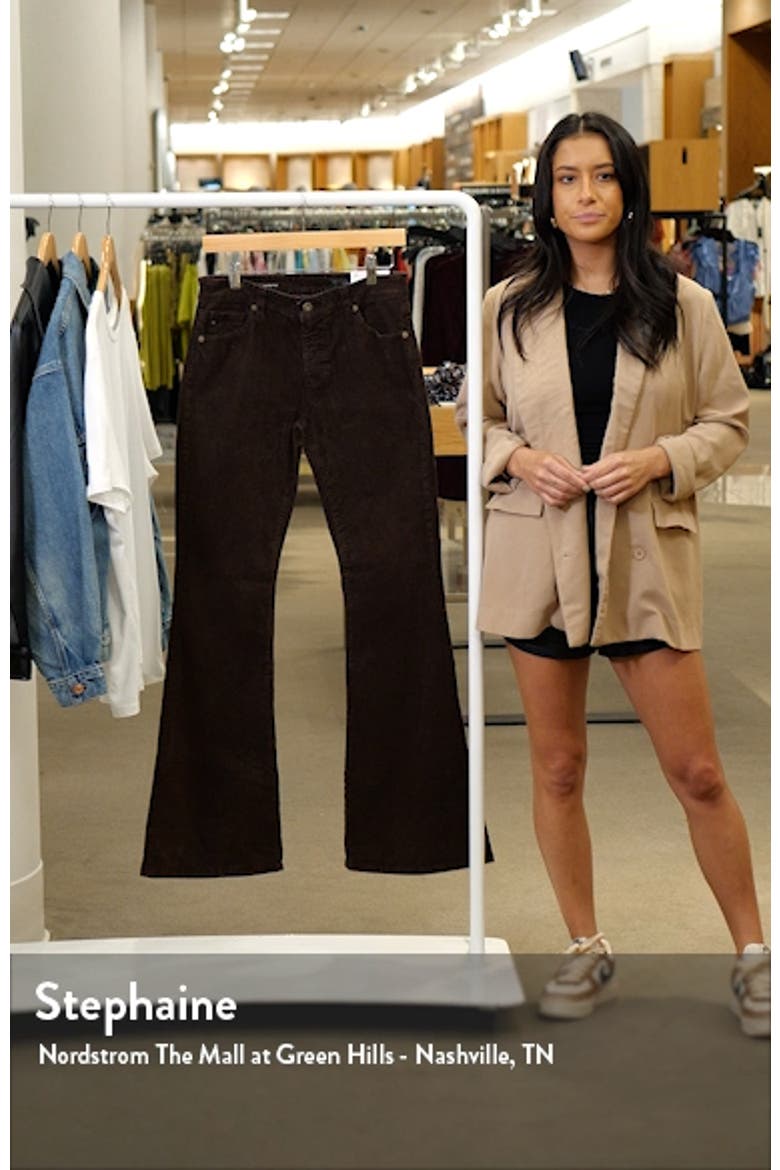 Angeline Corduroy Flare Pants video