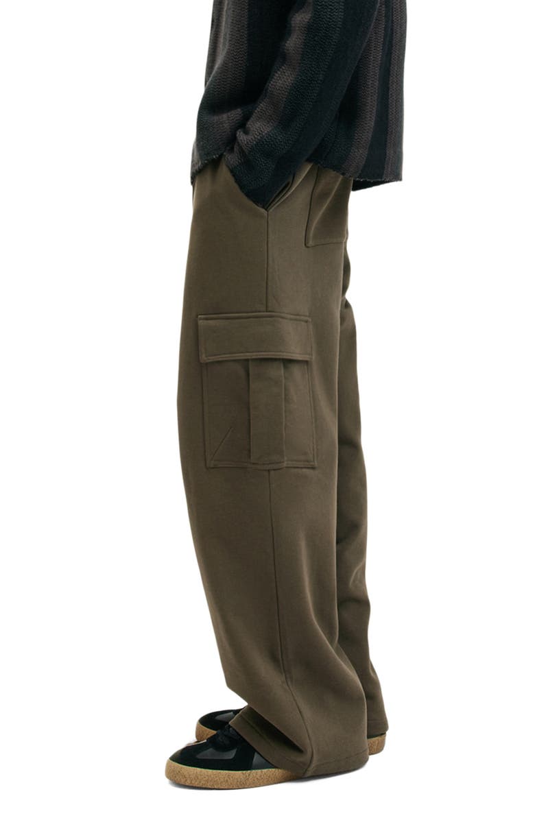 AllSaints Patton Cotton Cargo Sweatpants, Alternate, color, 