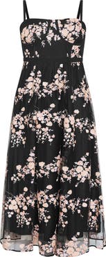 City Chic Ambrosia Embellished Tulle Maxi Dress