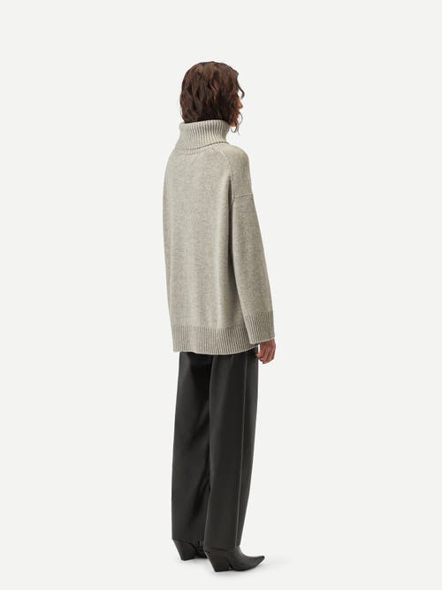 Gobi Mongolian Cashmere Cashmere Roll-neck Sweater In Dawn Blue
