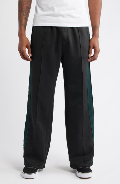 JUNGLES Side Panel Pull-On Pants in Black/green  product