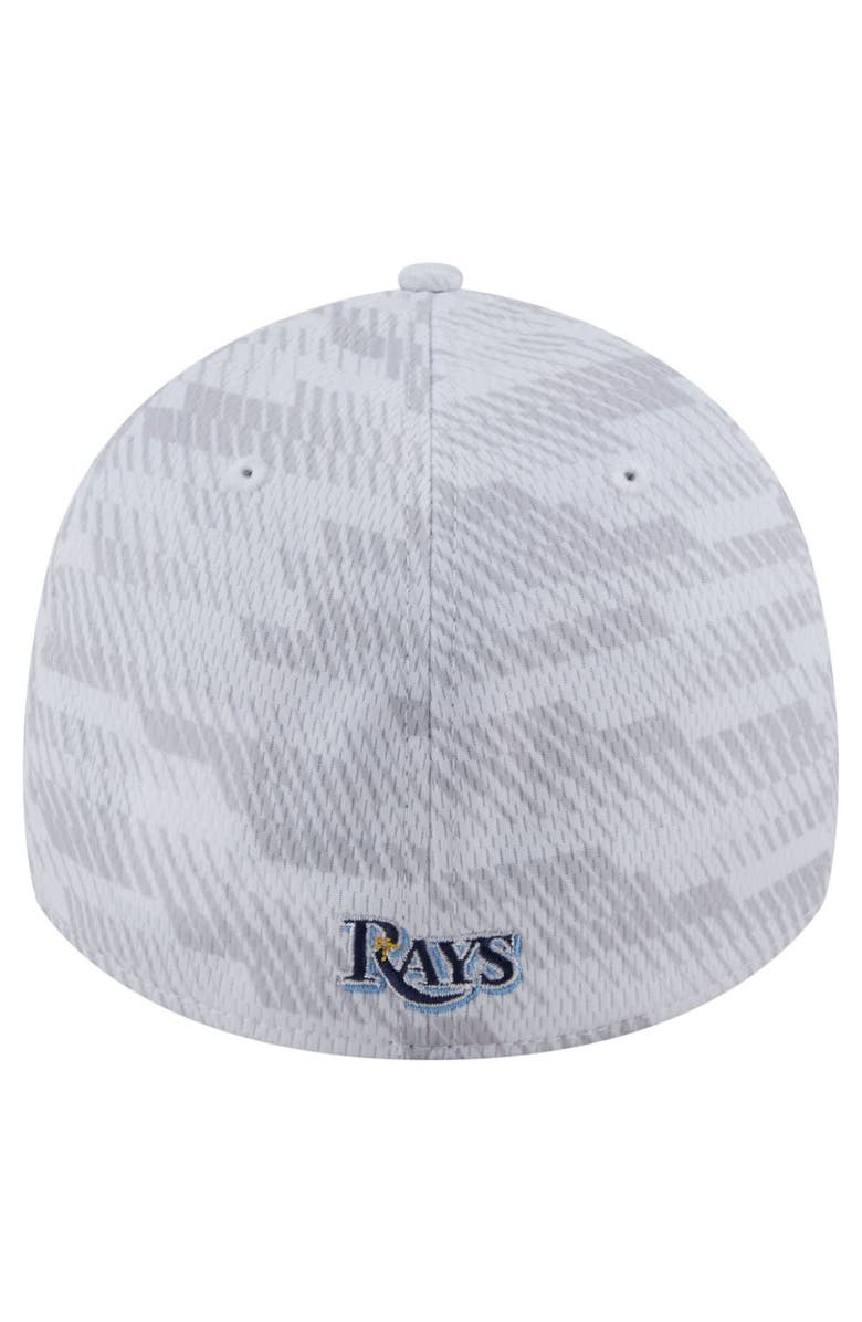 New Era Men's New Era White Tampa Bay Rays Graded 39THIRTY Flex Hat, Alternate, color, White
