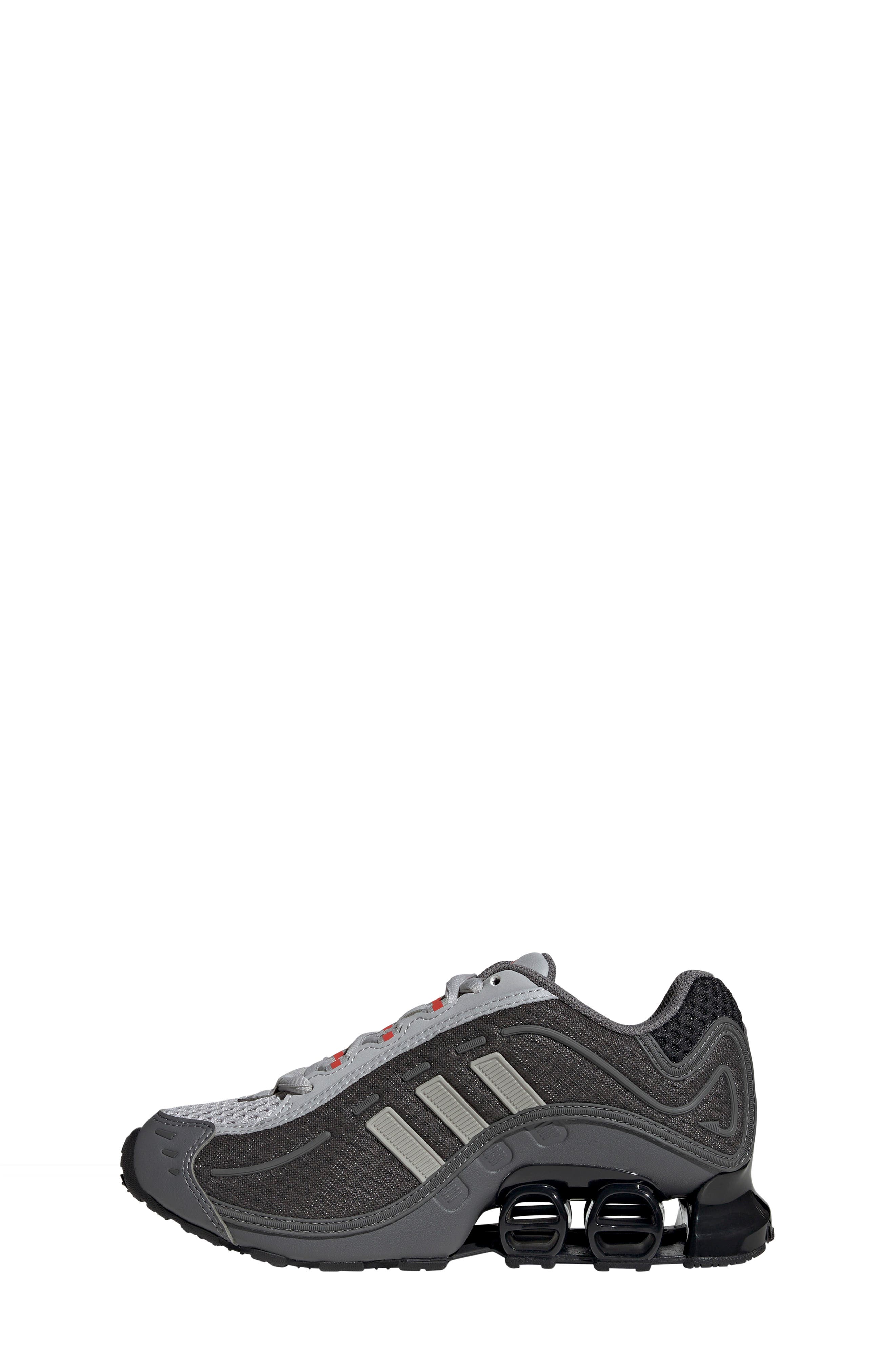 adidas Kids' Adifom Megaride 01 Sneaker, Alternate, color, Grey/ Grey/ Bright Red