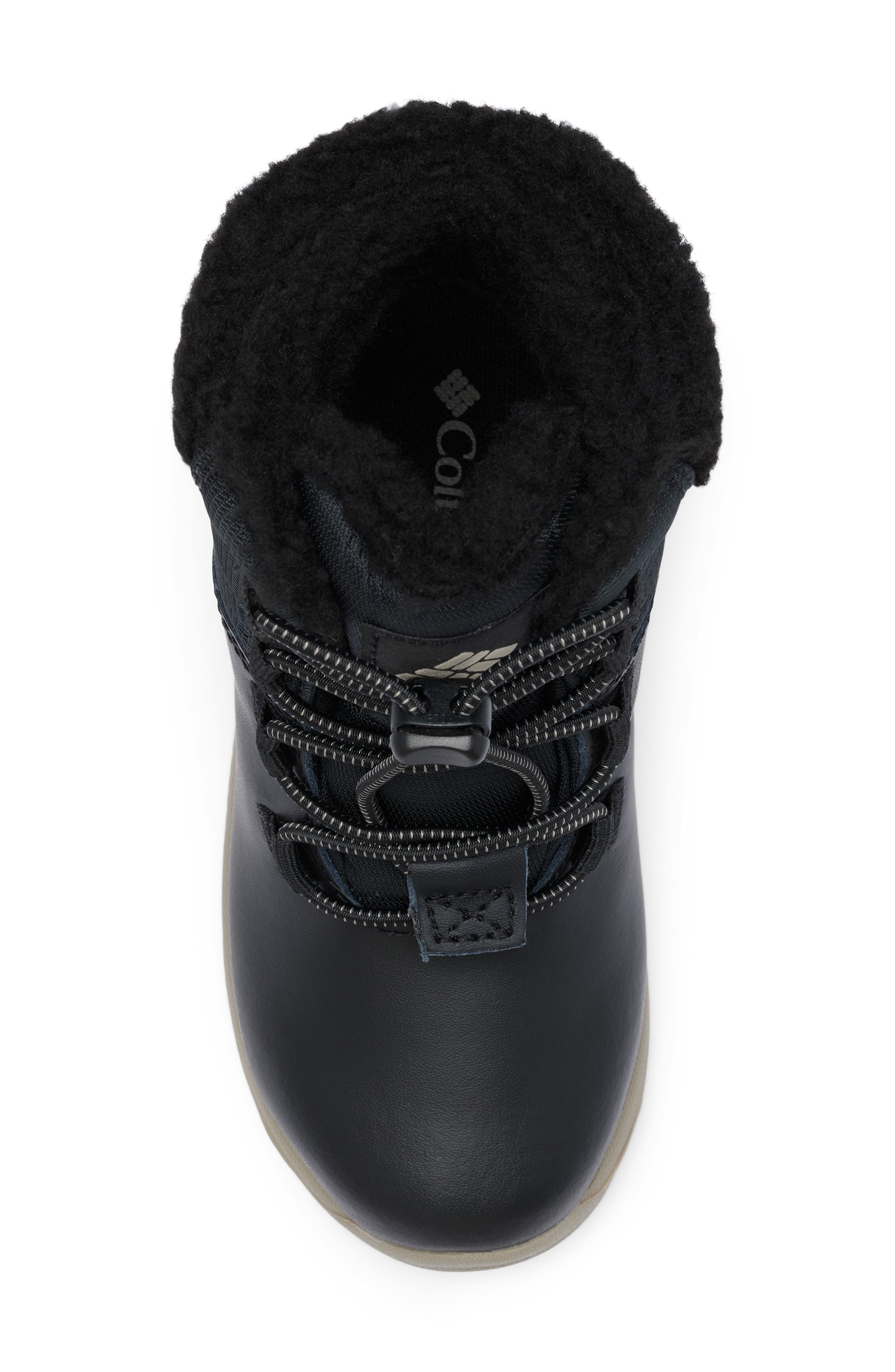 Columbia Kids' Moritza Snow Boot, Alternate, color, Black/ Kettle