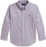 Polo Ralph Lauren Kids' Check Performance Oxford Shirt