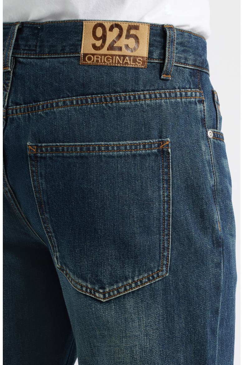 Stock Straight Leg Jeans, Alternate, color, DARK WASH