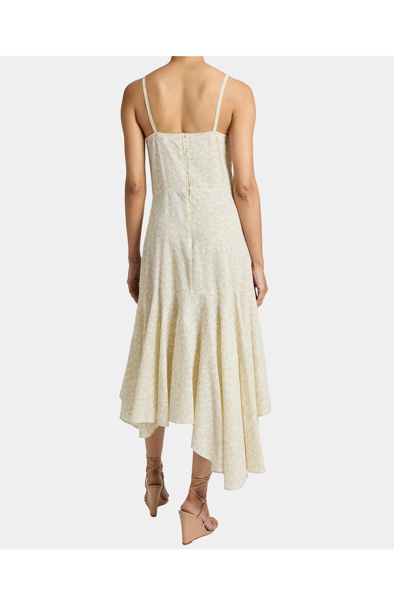 Santorelli DAVIN Fit and Flare Midi Dress, Alternate, color, Feather