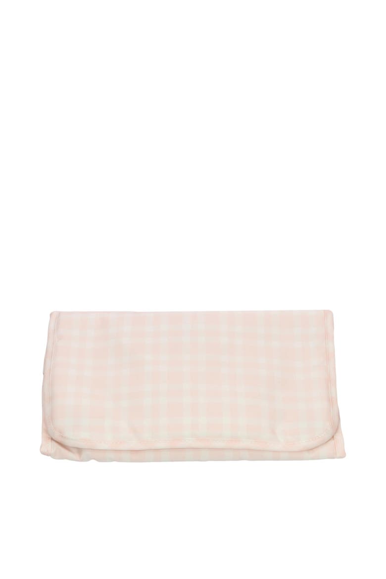 Pimlico Plaid Changing Pad, Main, color, Plaid Pink