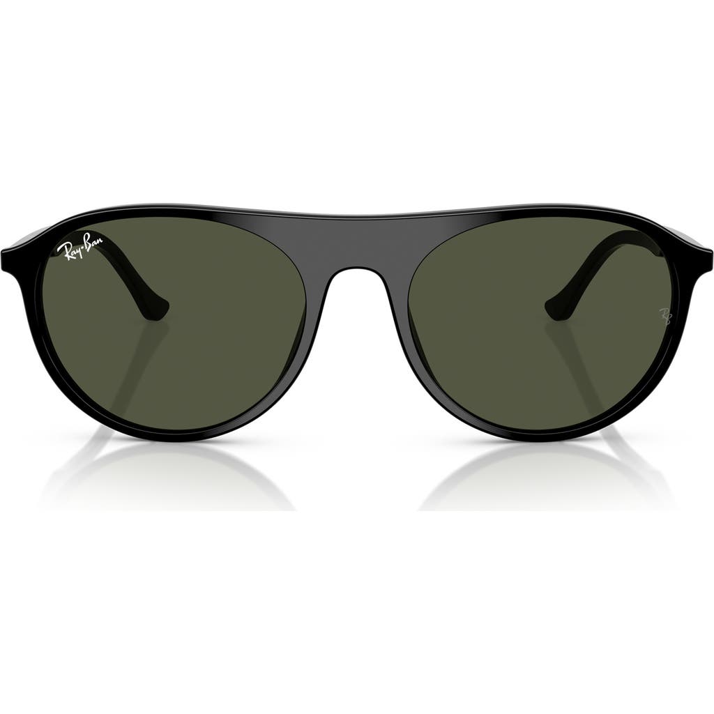 Ray Ban Ray-ban 59mm Square Sunglasses In Black