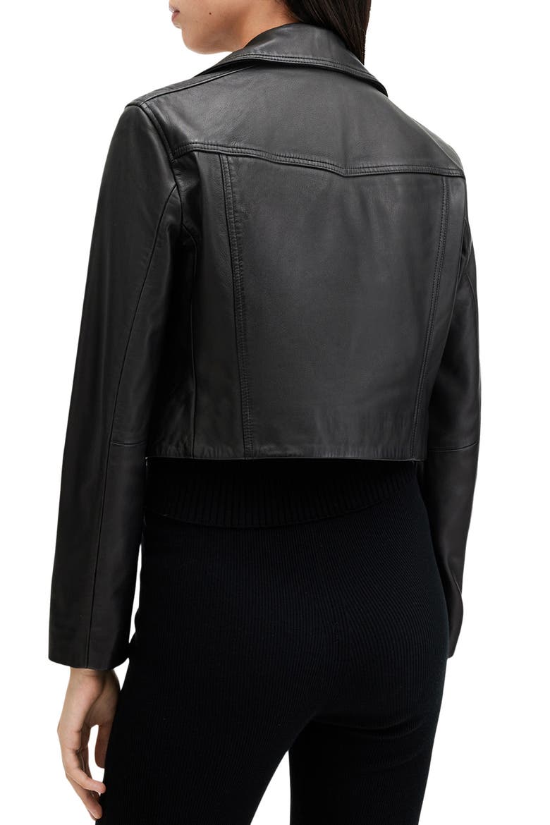 Elora Biker Jacket, Alternate, color, BLACK/ GOLD