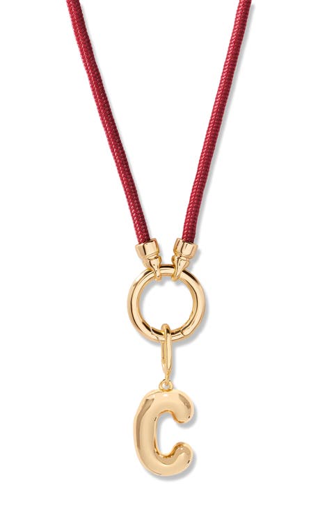 Kai Initial Charm Necklace