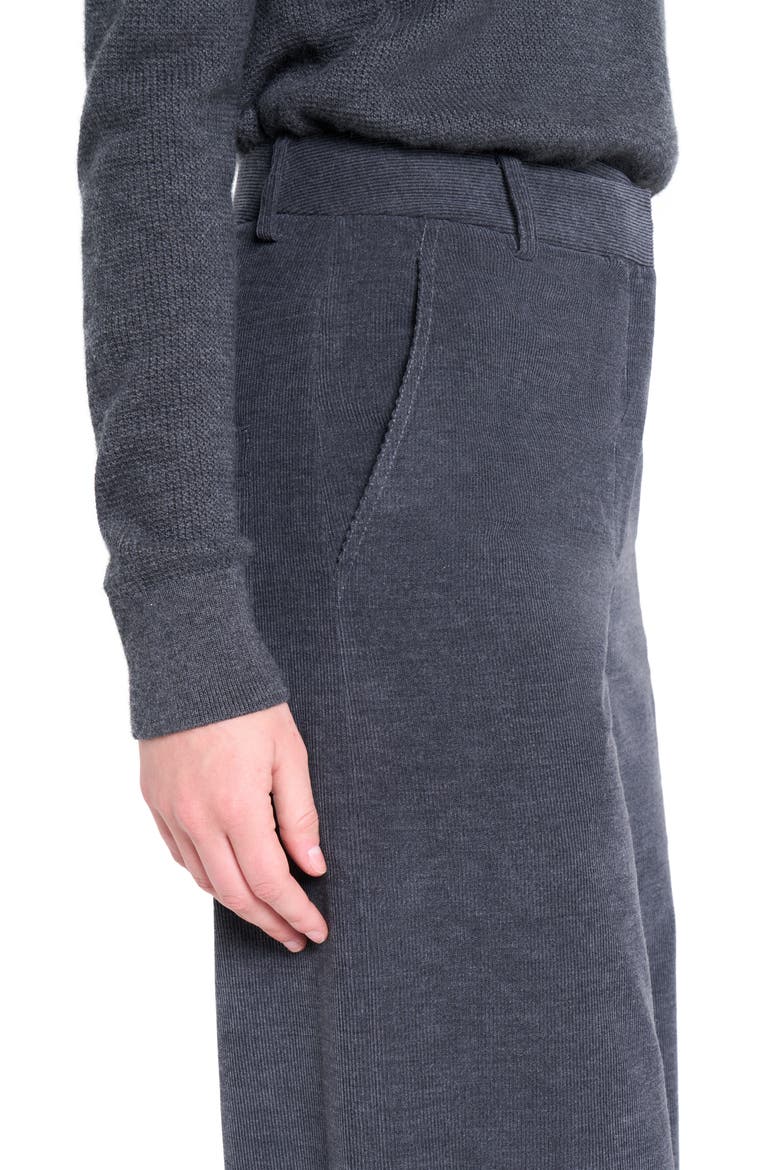 Dylan Cotton & Cashmere Corduroy Pants, Alternate, color, CHARCOAL HEATHER GREY