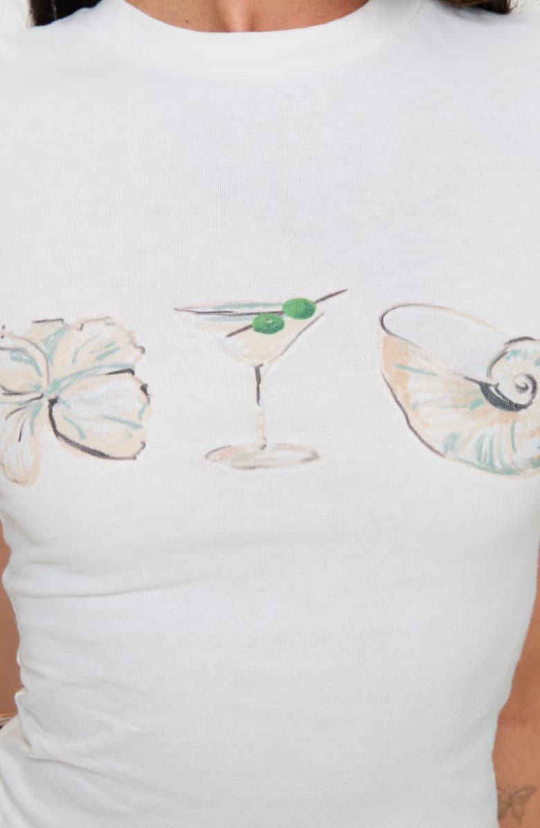 Princess Polly Odyssey Organic Cotton Graphic Baby Tee, Alternate, color, White