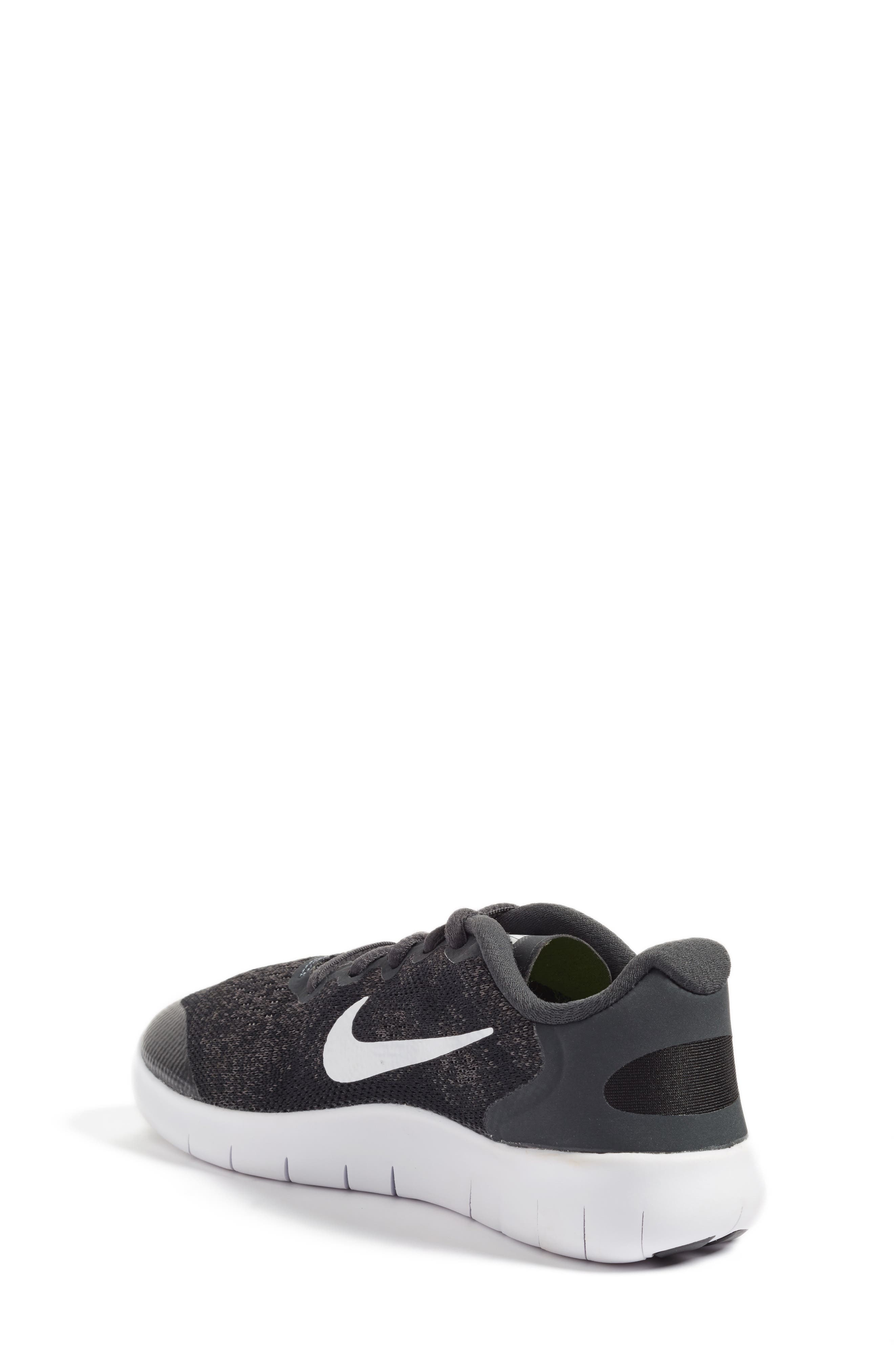 Free RN Running Shoe, Alternate, color, BLACK/ WHITE/ GREY/ ANTHRACITE
