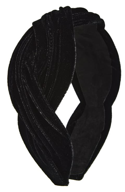 Pleated Velvet Headband