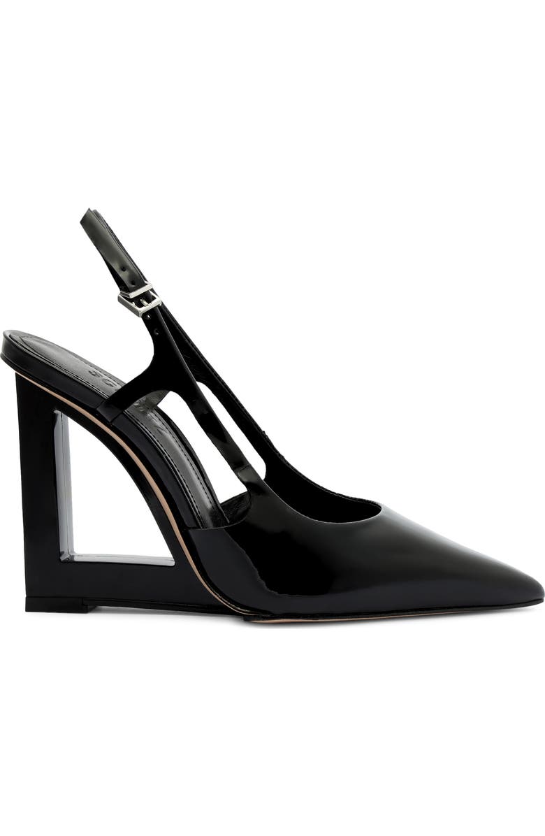 Schutz Filipa Slingback Pointed Toe Wedge Pump, Alternate, color,