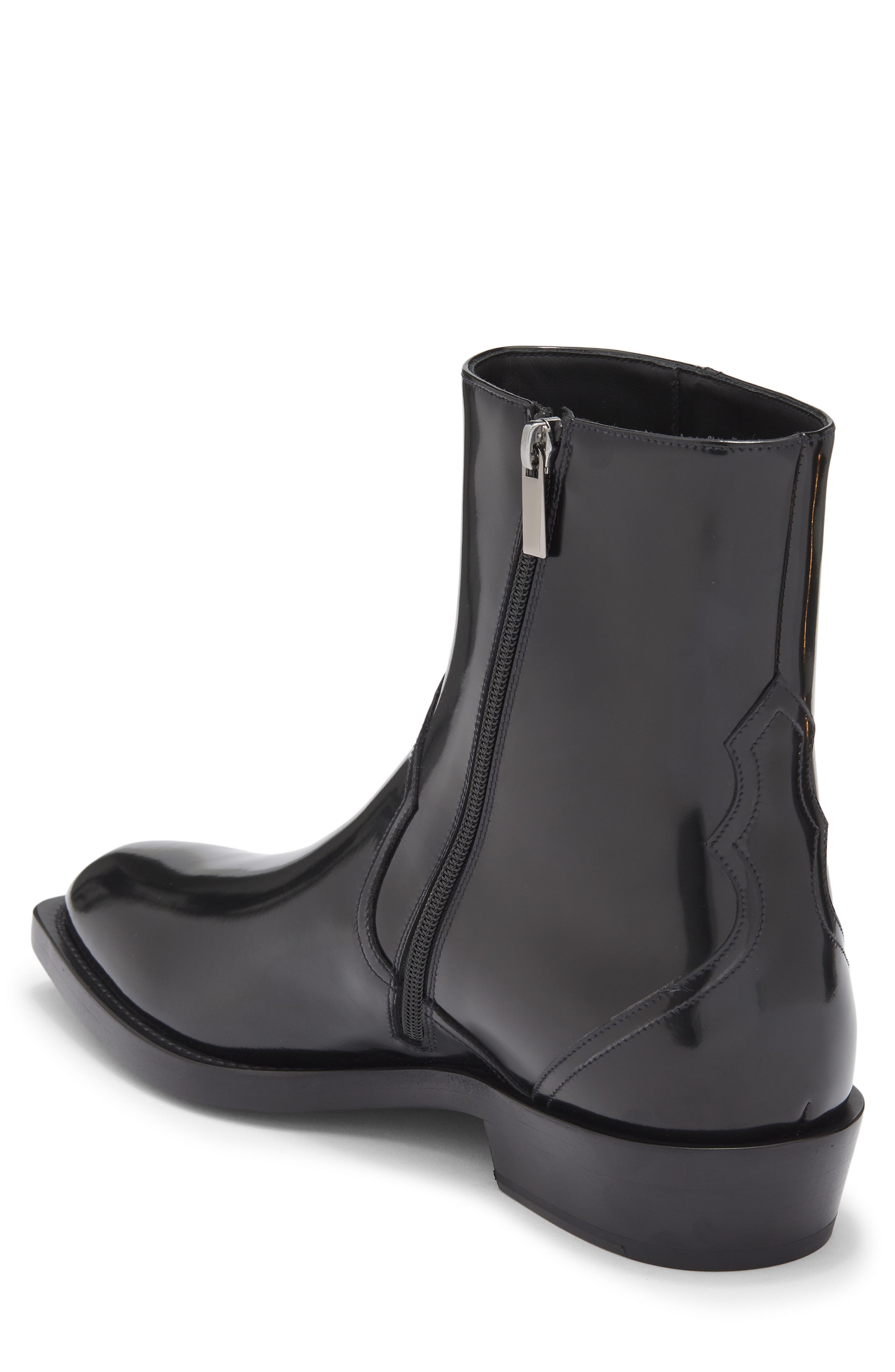 Stuart Weitzman Augustine Boot, Alternate, color, Black
