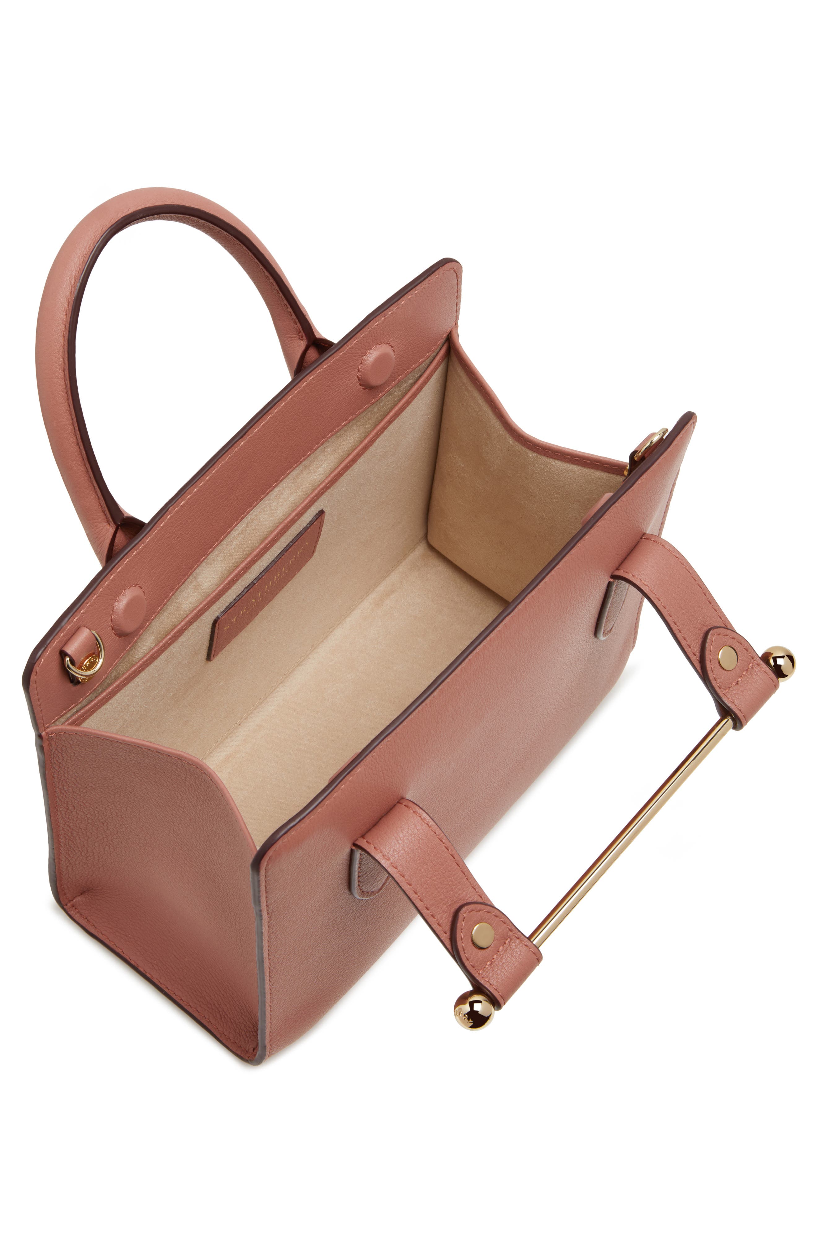 Strathberry Nano Leather Tote, Alternate, color, 