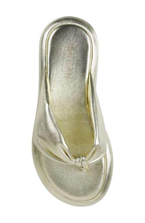 Zigi Artisan Alanna Platform Sandal In Gold