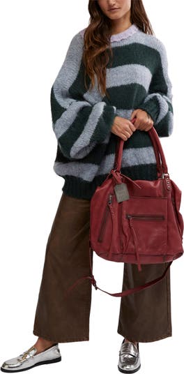 Emerson Lambskin Leather Tote