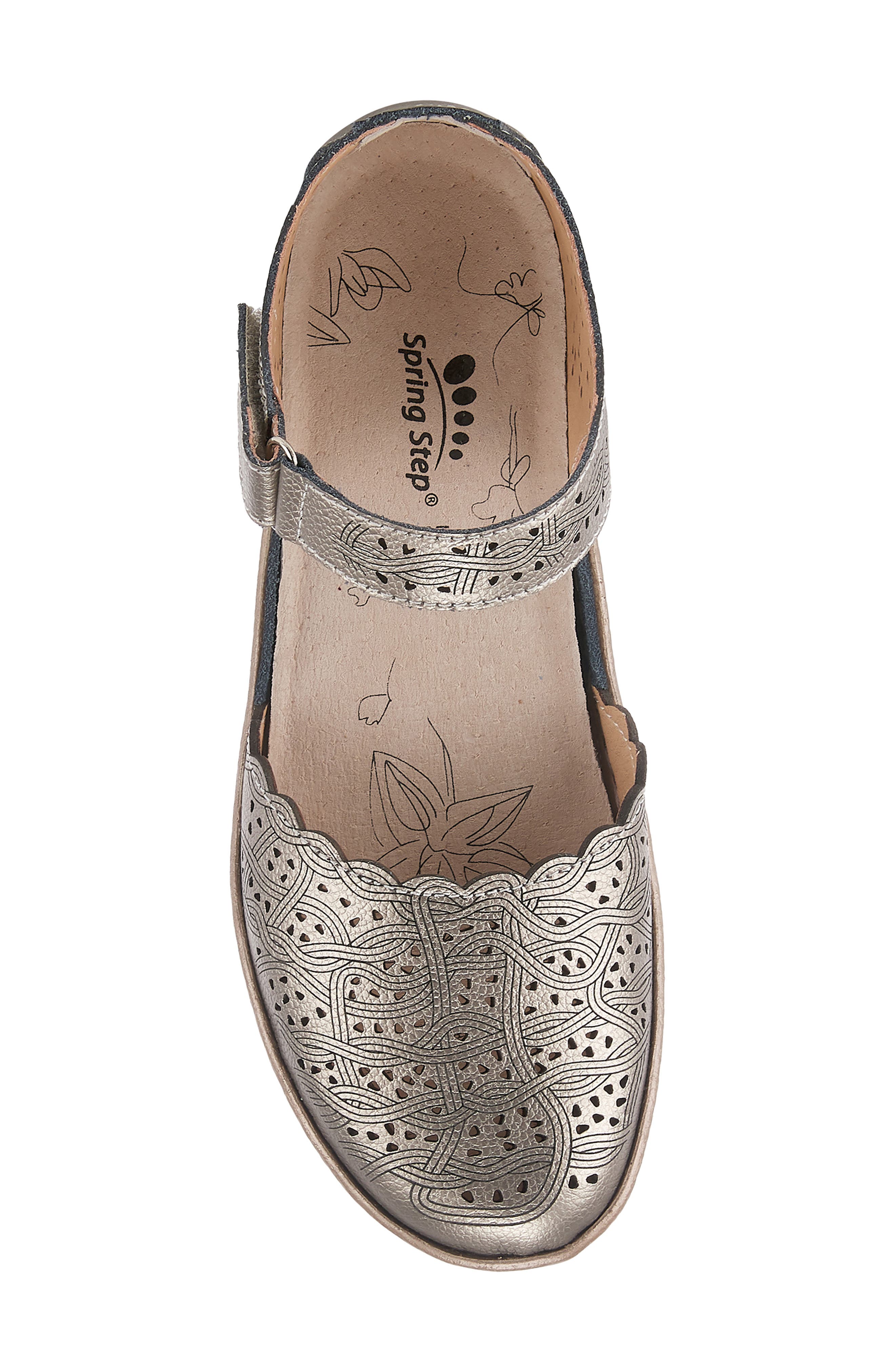 Spring Step Sabriye d'Orsay Sandal, Alternate, color, Pewter