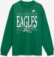 Nike Men's Nike Kelly Green Philadelphia Eagles Red Zone Long Sleeve Max90 T-Shirt