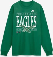 Nike Men's Nike Kelly Green Philadelphia Eagles Red Zone Long Sleeve Max90 T-Shirt