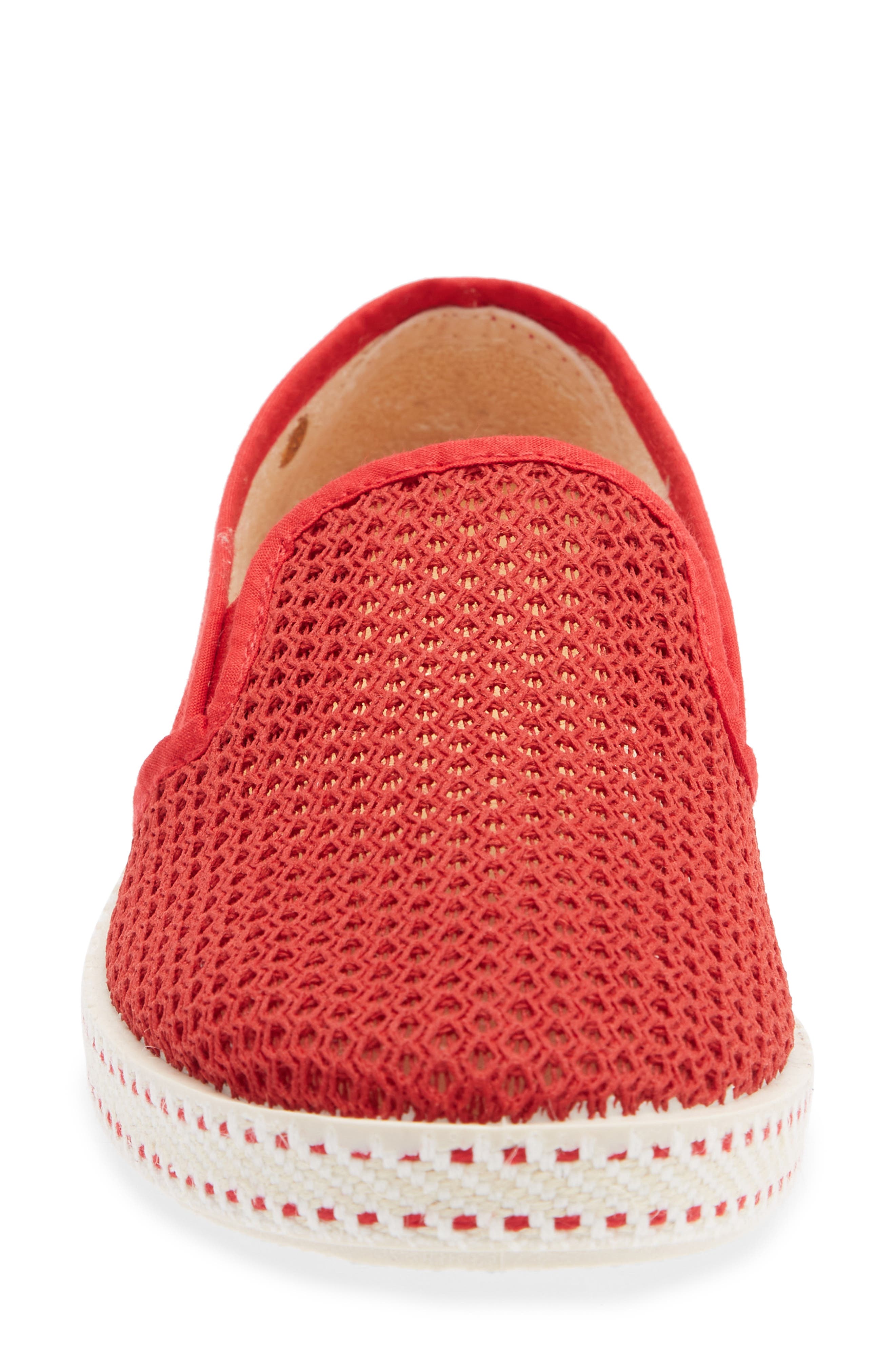 Rivieras 'Classic' Slip-On, Alternate, color, Rouge