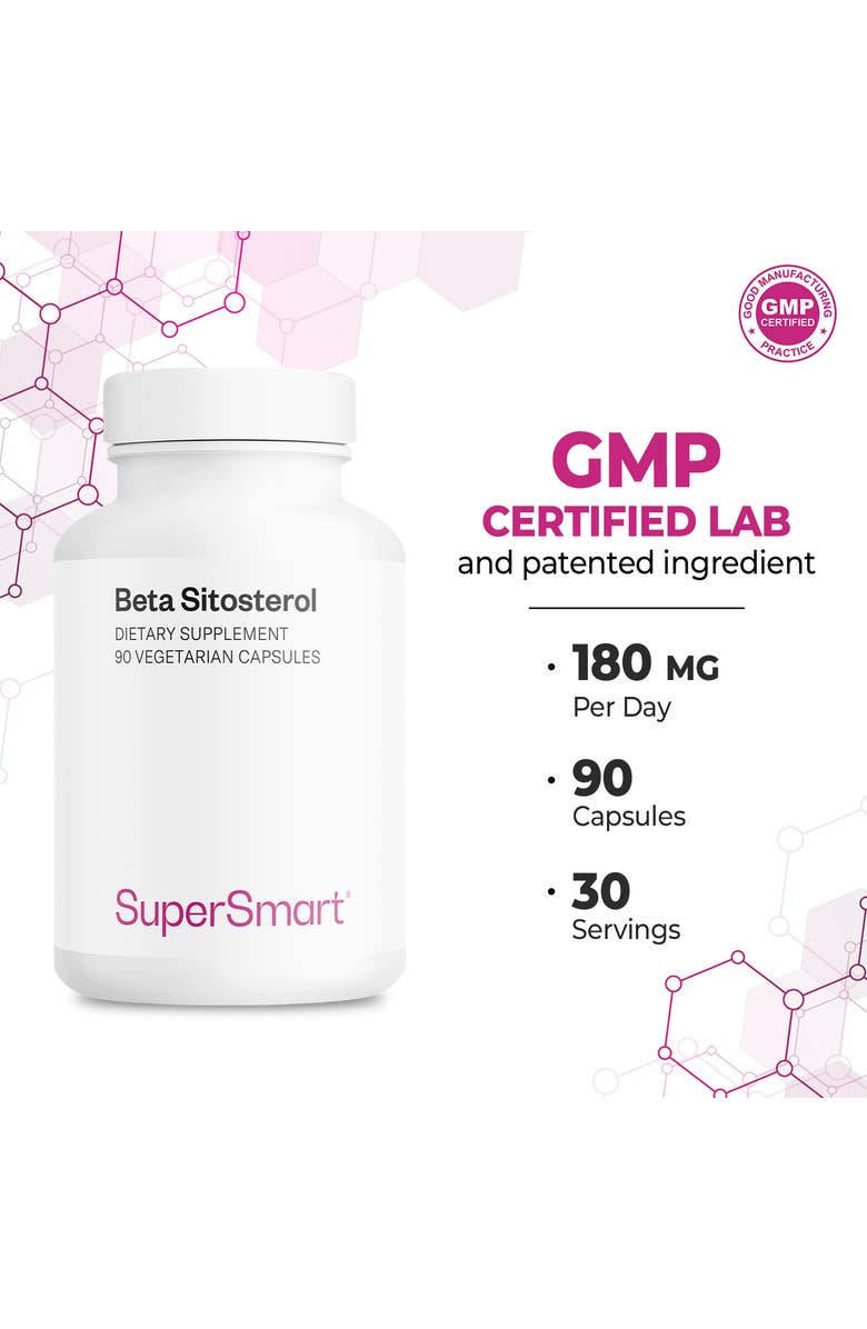 SuperSmart Beta-Sitosterol Supplement, Alternate, color, NO COLOR
